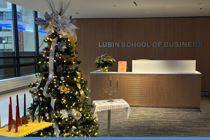 Happy Holidays from the Lubin School of Business!