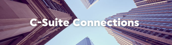 C-Suite Connections title header