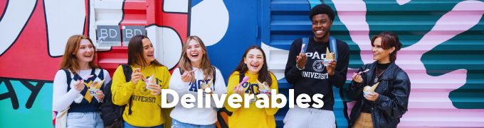 Student Deliverables title header