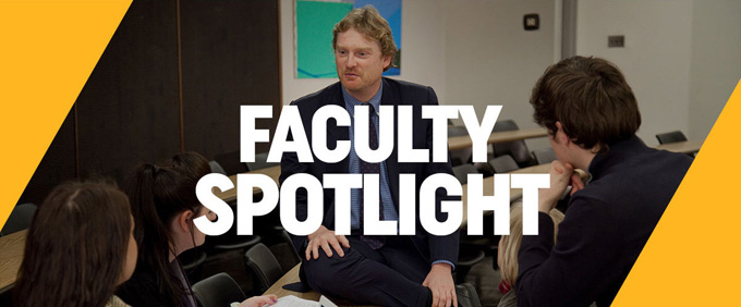 Faculty Spotlight title header